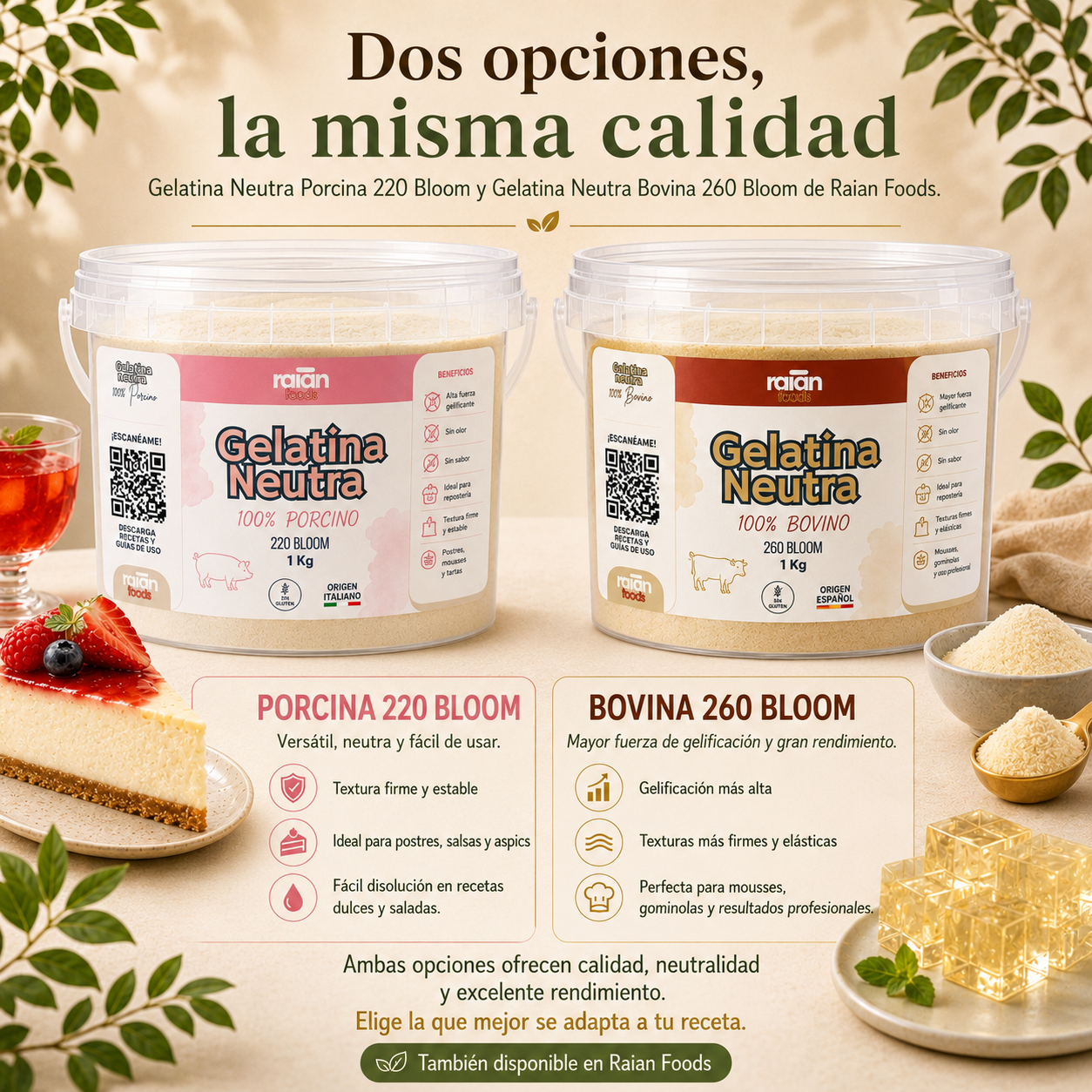 Gelatina neutra porcina RAIAN - imagen 7
